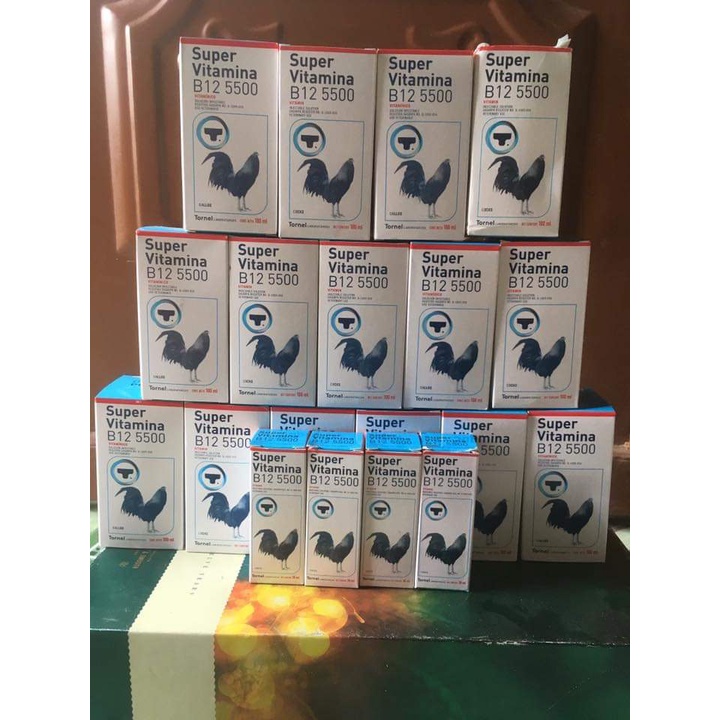 Combo B12 5500 + AMINOPLEX - Dinh dưỡng cao cấp nuôi gà mau tới đá