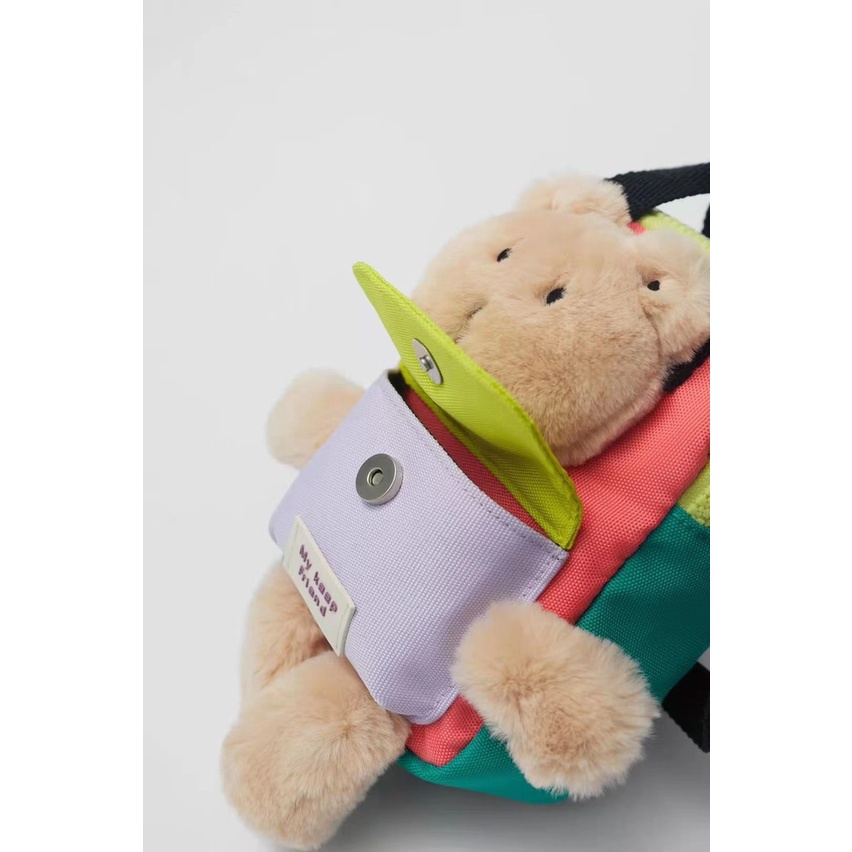 Túi đeo ZARA gấu bông xinh yêu cho bé