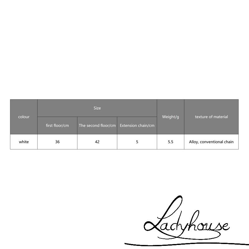 Vòng cổ Hai Lớp Mặt Tròn / Dài Đính Đá Thời Trang Dành Cho Nữ