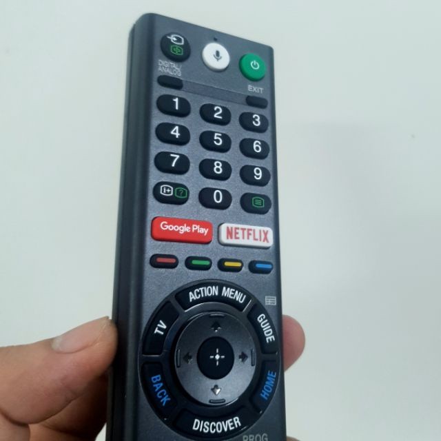 Điều khiển giọng nói tivi Sony, Remote Tv smart RMF-TX200P ( Hàng loại 1)