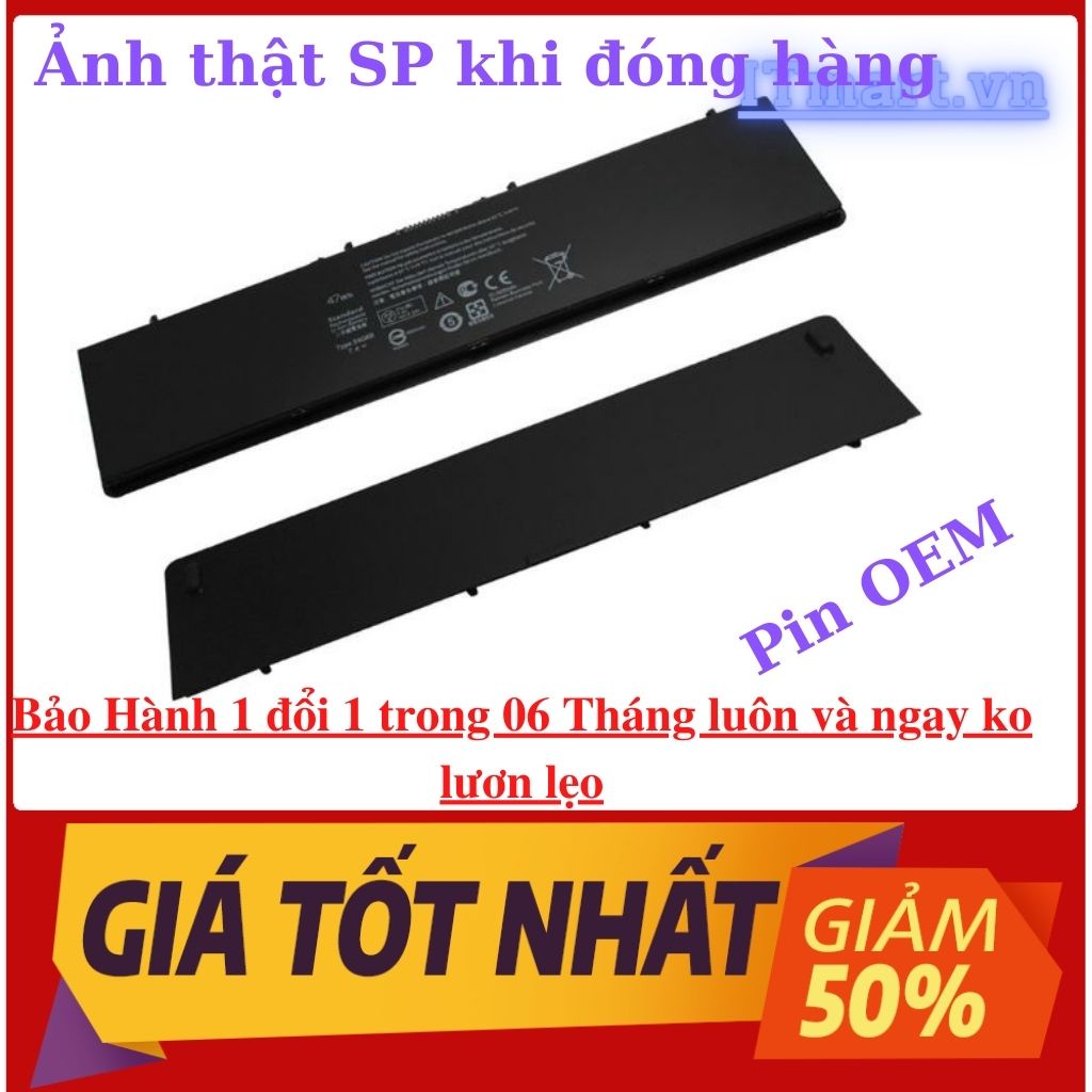 Pin DELL Latitude E7440 E7450 ZIN và OEM mới bảo hành 1 đổi 1 luôn trong 06 Tháng