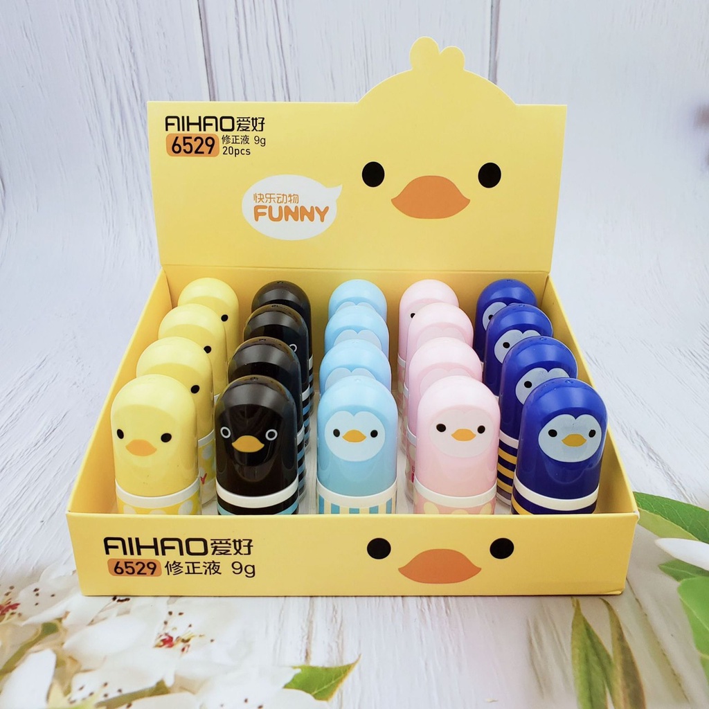 Bút xóa nước hình vịt cute - Bi store