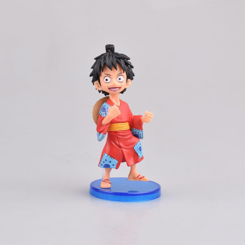 Rẻ Nhất Shopee -Bộ Sưu Tập Mô Hình Chibi các nhân vật One Piece Wano