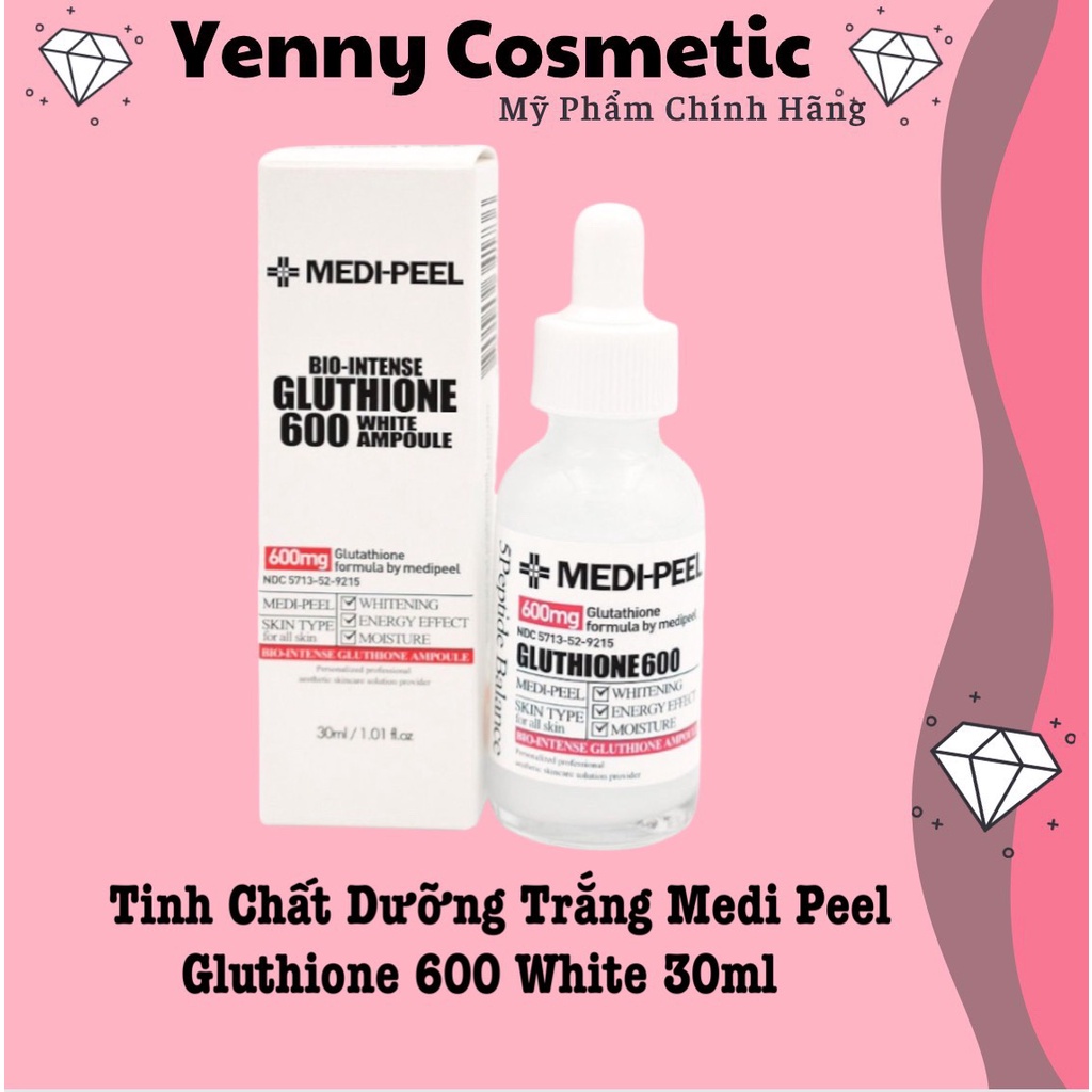 Tinh Chất Medi Peel Bio Intense Gluthione 600 White Ampoule 30ml