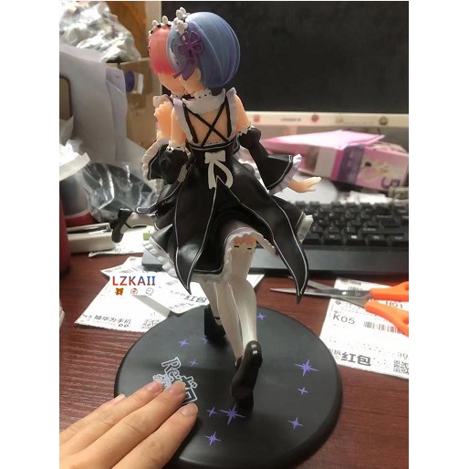 Mô Hình Nhân Vật Ram & Rem Anime Re: Life In A Different World From Zero Twins Ver. 1 / 7 29 cm