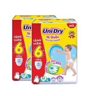 Combo 2 gói tã quần Unidry size L54