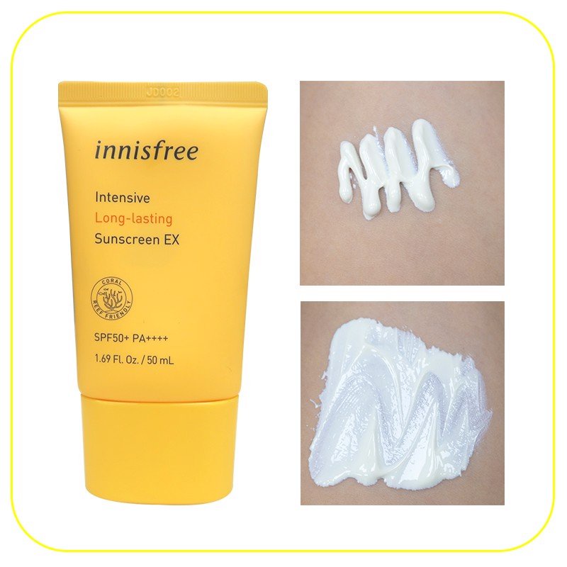 Kem chống nắng Innisfree Intensive Long Lasting Sunscreen Spf 50 Pa++++ 50ml