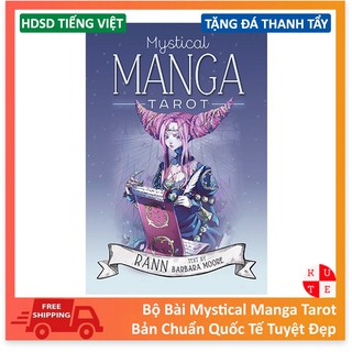Bộ Bài Tarot Mystical Manga Tarot Tặng Hướng Dẫn Tiếng Việt Và Đá Thanh Tẩy