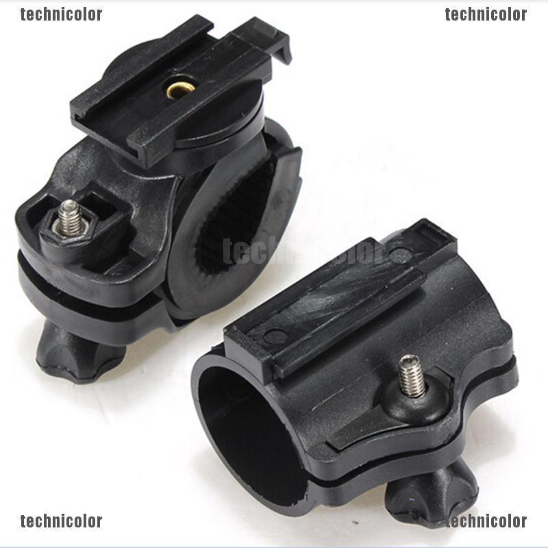 Giá đỡ đèn pin xoay được 360 độ gắn xe đạp xe máy