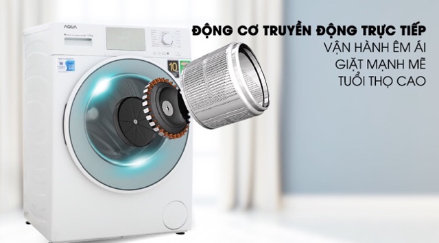 [ELHAL5 giảm 7% tối đa 1TR] Máy giặt Aqua Inverter 8.5 kg AQD-D850E W (Miễn phí giao tại HCM-ngoài tỉnh liên hệ shop)