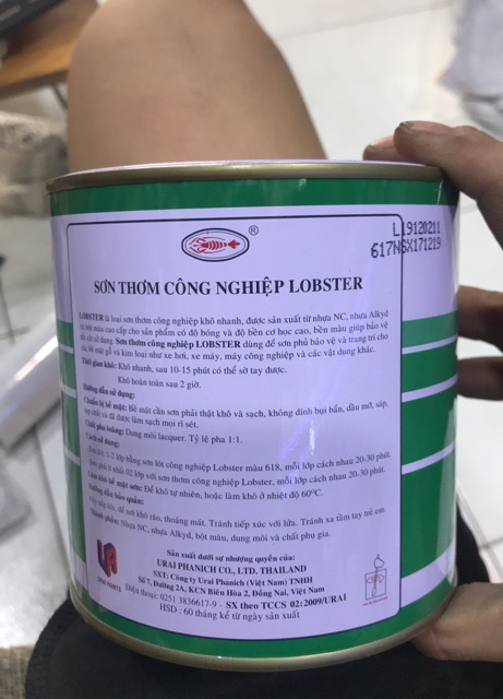 Sơn thơm công nghiệp 1kg