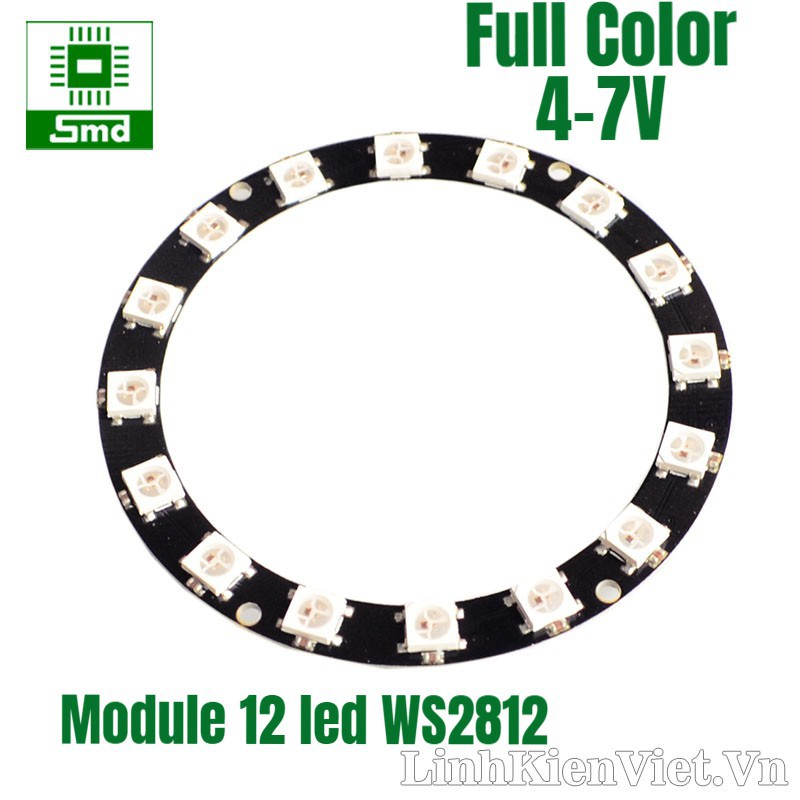 Module 12 Led RGB WS2812 (Tròn)