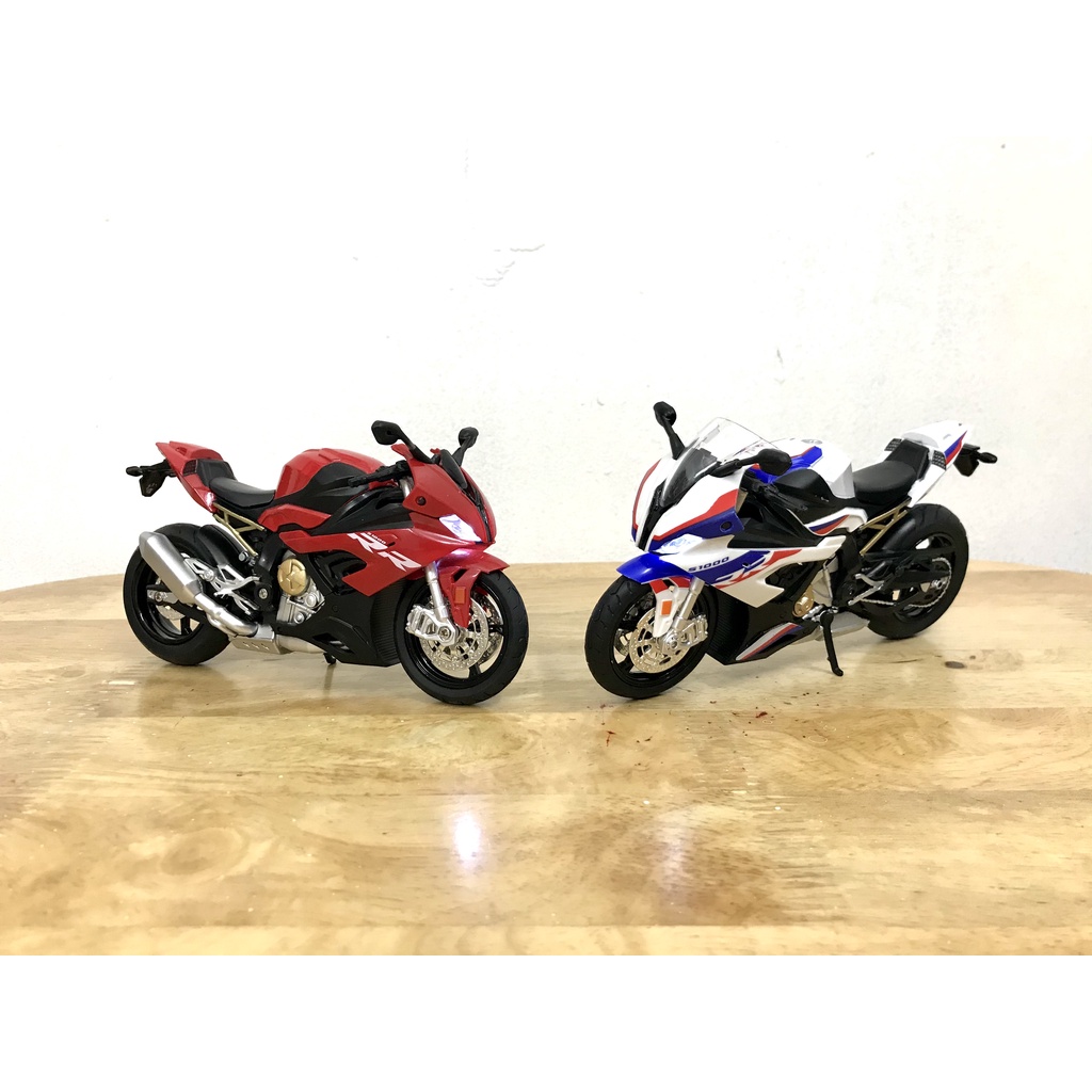 Mô hình xe motor BMW S1000RR 2020 _ Tỷ lệ 1:12