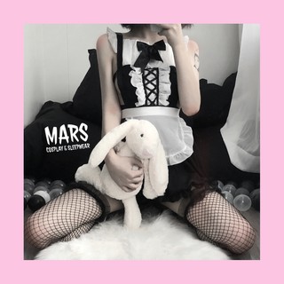 Đồ ngủ, váy ngủ cosplay hầu gái sexy, người hầu, phục vụ phòng kèm phụ kiện chất liệu xịn