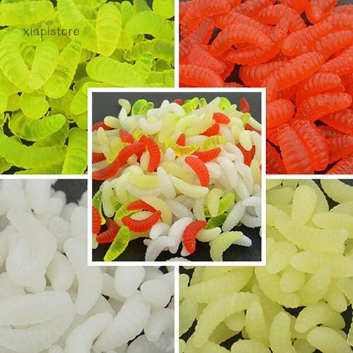 Bộ 20 mồi câu giả hình ấu trùng 2cm