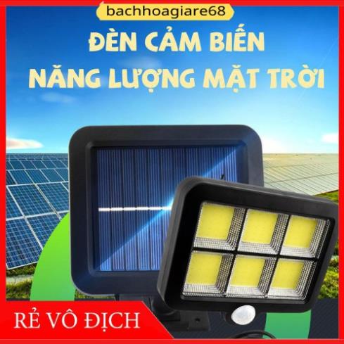 Đèn Led Năng Lượng Mặt Trời cảm biến chuyển động 150W 120 mắt COB Ngắn sẵn hàng