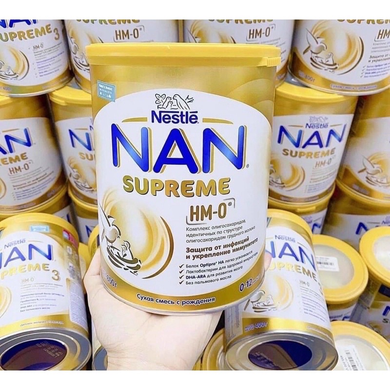 Sữa NAN Supreme Nga HMO 400gr/800gr