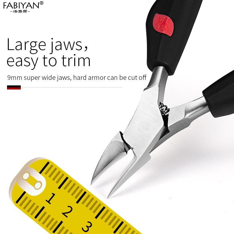 Kìm cắt móng tay bằng thép không gỉ cho móng chân dày và mọc ngược FABIYAN