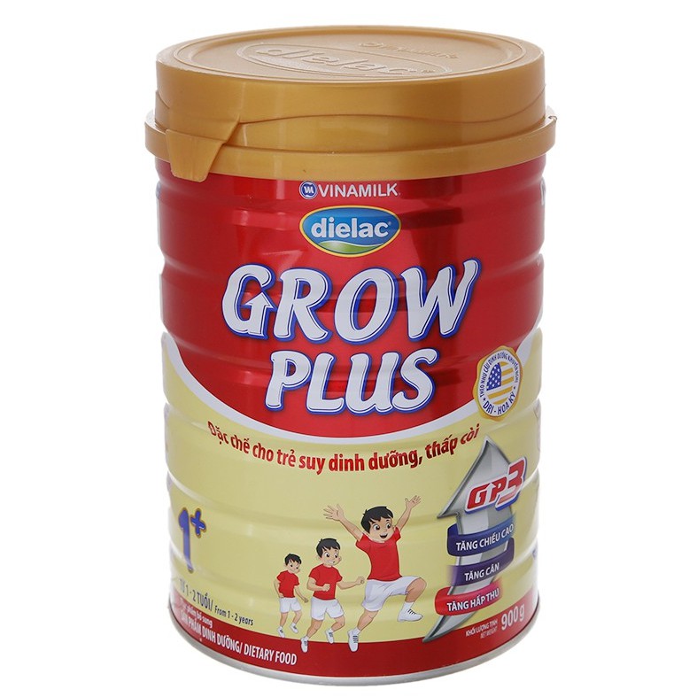 Sữa bột Vinamilk Dielac Grow Plus 1+ Lon Đỏ 900g