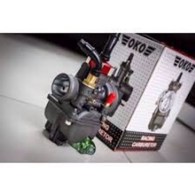 Bình Xăng con NoVa H24 Đen đỏ MC RACING