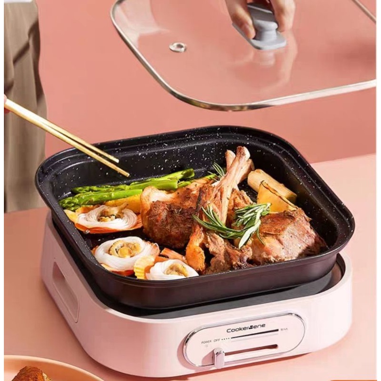 🎊 BỘ BẾP NỒI LẨU NƯỚNG ĐA NĂNG CHÍNH HÃNG COOKERBENE BẢO HÀNH 6 THÁNG🎊