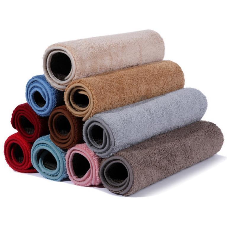 Thảm Lau Chân Thảm Lông Chùi Chân Siêu Mềm Siêu Thấm Nước Chất Liệu Chống Trượt MS88259