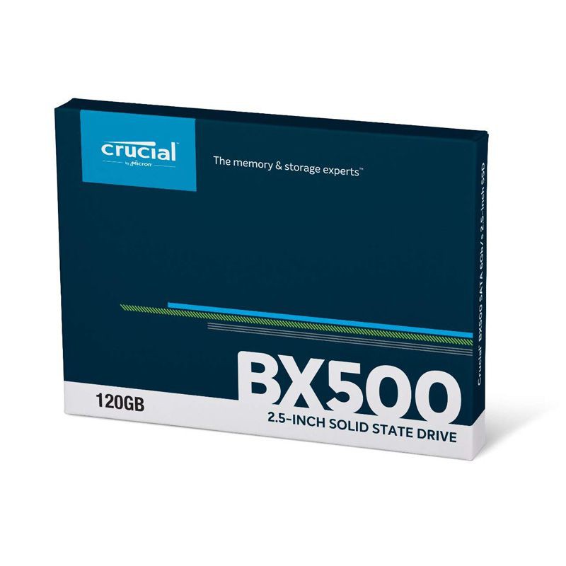 [Mã ELMS05 giảm 5% đơn 300k]Ổ cứng SSD Crucial BX500 3D NAND SATA III 2.5 inch 120GB CT120BX500SSD1