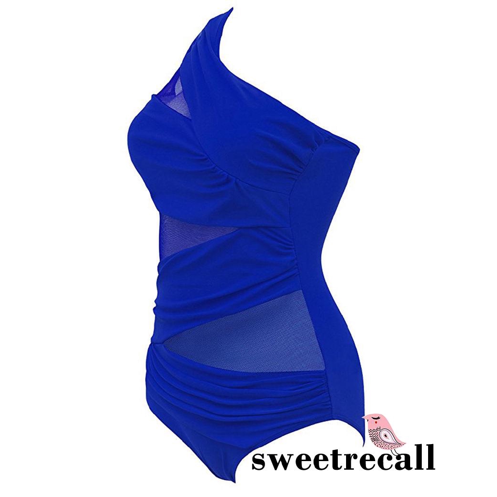 Bộ đồ bơi 1 mảnh màu trơn quyến rũ dành cho nữ | BigBuy360 - bigbuy360.vn