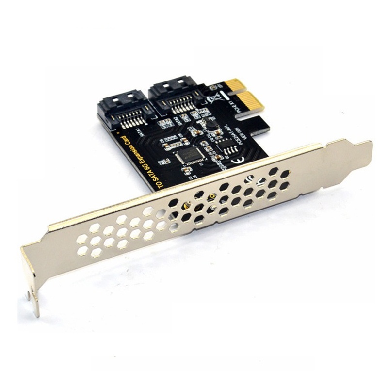 Card Mở Rộng Ổ Cứng 6G Chuyển Đổi Pcie Sang 2x Sata3.0 Chuyên Dụng