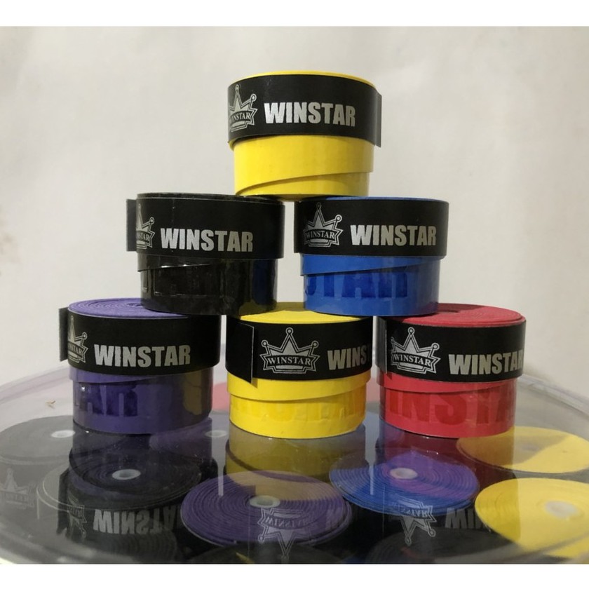 Combo10 Chiếc Quấn Cán Winstar VG002, Cuốn Cán Vợt Cầu Lông Chống Trơn (Giao Màu Ngẫu Nhiên)