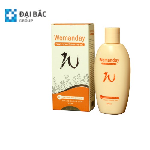 [CHÍNH HÃNG] Dung dịch vệ sinh phụ nữ WOMANDAY 200ml/ chai