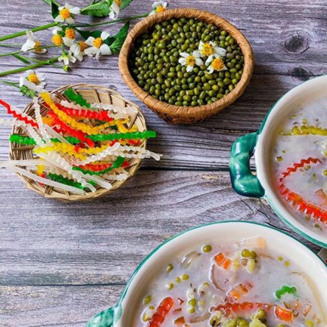 100g bột khoai nấu chè