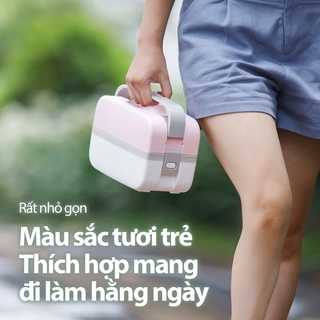 Hộp cơm điện cầm tay mini đa năng Bear DFH-B10J2
