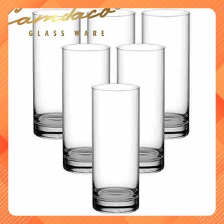 Freeship toàn quốc 50k - bộ 6 ly cốc thủy tinh ống 315ml camdaglassco