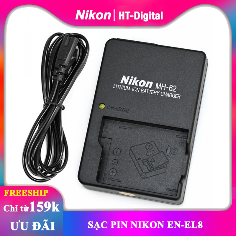 Sạc Pin máy ảnh Nikon EN-EL8 (Bảo hành 6 tháng)