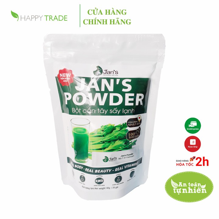 Bột cần tây sấy lạnh Jan’s 60g