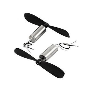 Bộ 2 motor chổi than (Brushed) mini 716 kèm 2 cánh quạt thuận nghịch (MO110) - Luân Air Models