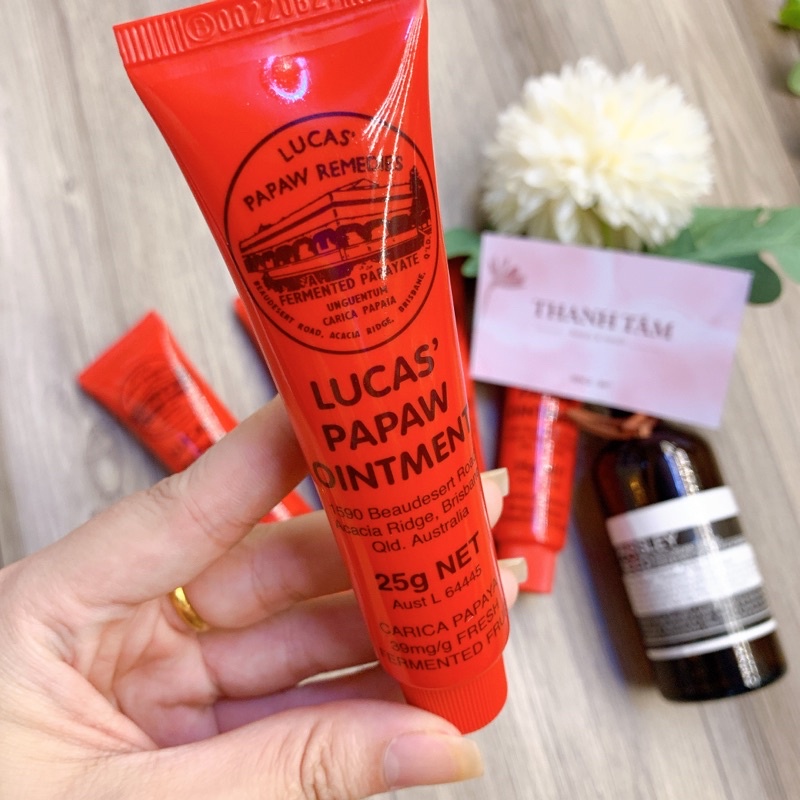 Kem đa năng Lucas Papaw Ointment của Úc giúp mềm da cải thiện tình trạng da khô nứt nẻ | BigBuy360 - bigbuy360.vn