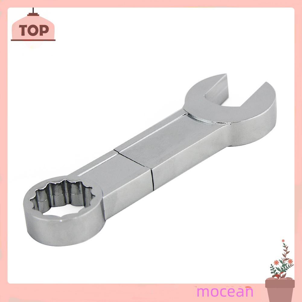 Mocean Metal USB 2.0 Flash Pen Driver Spanner Wrench Shaped Memory Stick U Disk