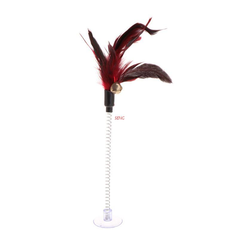 Gậy Gắn Lông Vũ Đồ Chơi Tương Tác Với Mèo