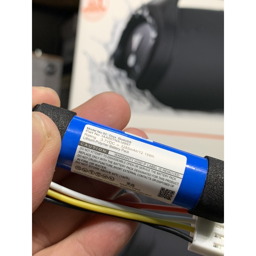 Pin Harman Kardon Onyx Studio 5,6 - Pin dùng thay thế cho loa studio 5,6 chính hãng - Pin dung lượng chuẩn.