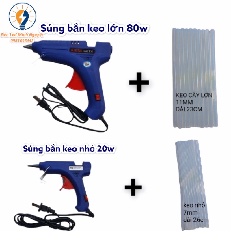 súng bắn keo Silicon nhỏ .lớn (siêu rẻ)