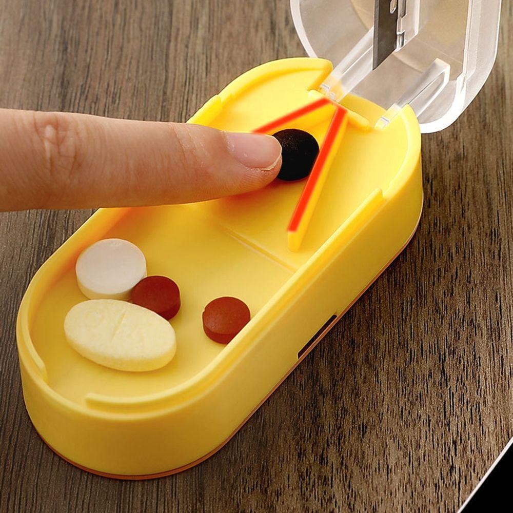 SOMEDAYZL Hộp Đựng Thuốc Mini Có Nắp Đậy Tiện Dụng Ốp