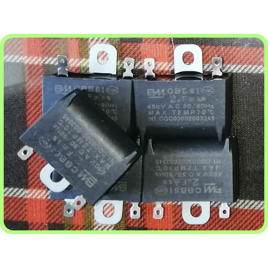 Tụ quạt 1.5mF - 1.8mF - 2.0mF