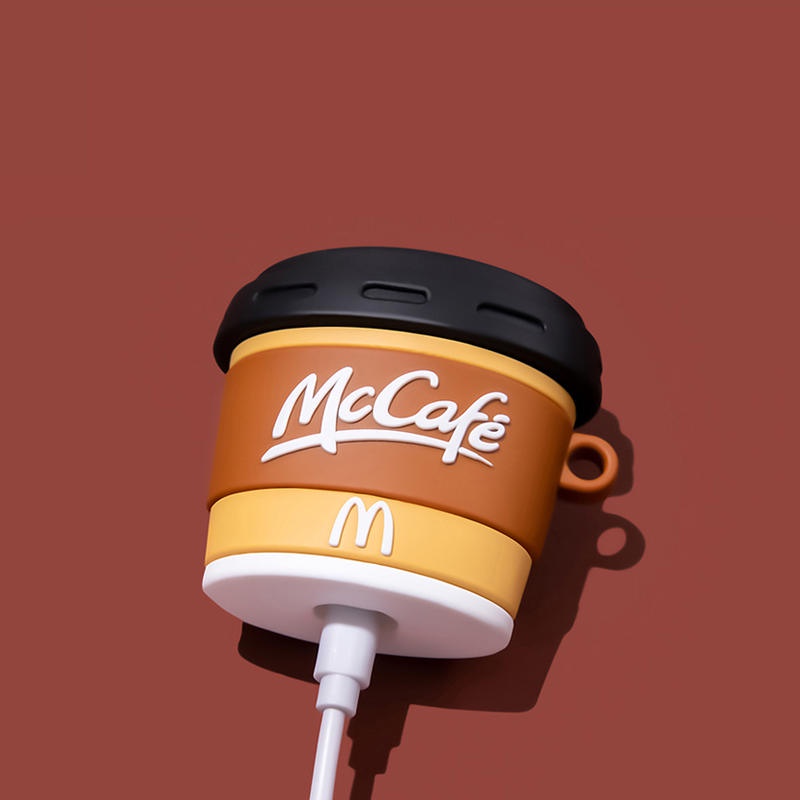 Vỏ Bảo Vệ Hộp Sạc Tai Nghe AirPods3 / 3 Pro / AirPods2gen Hình Ly Cà Phê Độc Đáo Ốp