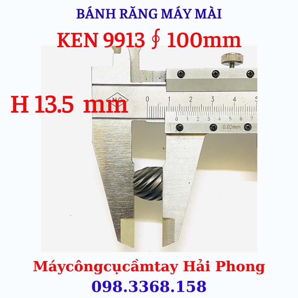 Bánh Răng máy mài góc KEN 9913 / Crown CT3005 ∮ 100 mm