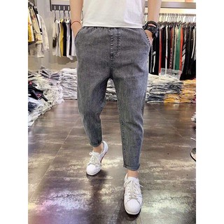 Quần bò baggy nam trơn phong cách năng động trẻ trung 𝐀𝐫𝐮 𝐒𝐡𝐨𝐩 - 𝐁𝐚́𝐧 𝐡𝐚̀𝐧𝐠 𝐜𝐨́ 𝐭𝐚̂𝐦