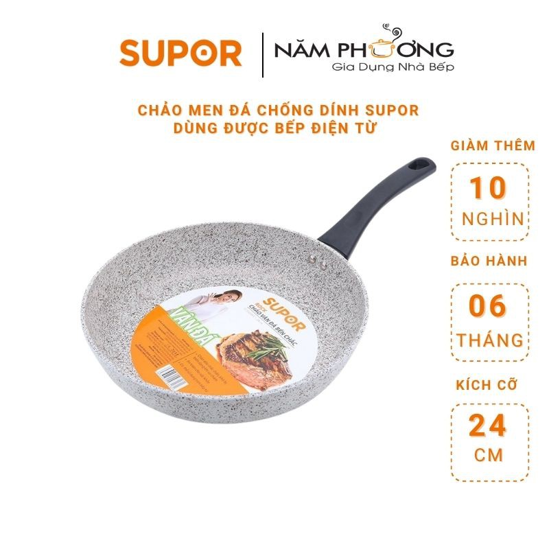 Chảo vân đá bếp từ Supor F23A24IH