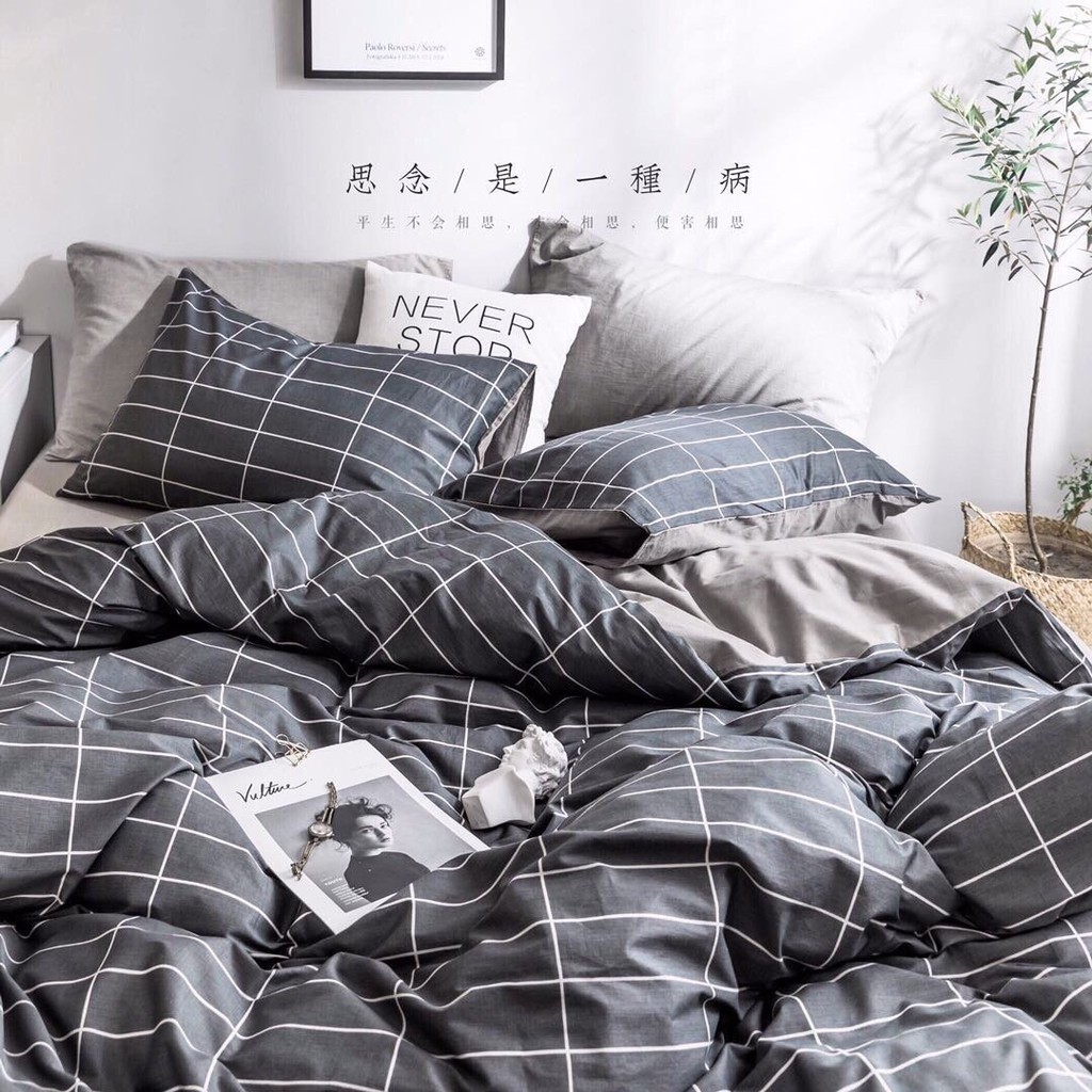 Bộ chăn ga gối cotton