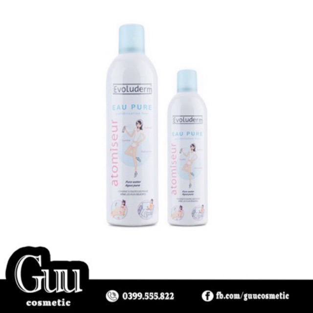 Xịt khoáng Evoluderm Pháp
